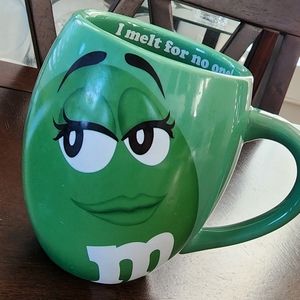 M&M's GREEN MUG 2013